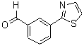 结构式 CAS# 885465-97-4, 3-(2-噻唑基)-苯甲醛