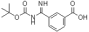 CAS#: 886363-46-8， 3-(N-{[(2-Methyl-2-propanyl)oxy]carbonyl}carbamimidoyl)benzoic acid