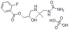 CAS#: 88844-73-9， Flestolol Sulfate