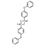 structure of CAS# 889453-78-5, 2,4-bis(4-phenoxyphenyl)-2,4-dithioxo-1,3,2lambda<sup>5</sup>,4lambda<sup>5</sup>-dithiadiphosphetane;2,4-bis(4<wbr>-phenoxyp<wbr>henyl)-1,<wbr>3-dithia-<wbr>2,4-dipho<wbr>sphetane-<wbr>2,4-disul<wbr>fide;Belleau's Reagent [Sulfurating Reagent]