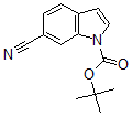 structure of CAS# 889676-34-0, 6-Cyano-1H-Indole-1-carboxylic Acid 1,1-Dimethylethyl Ester;6-Cyano-1H-Indole, N-BOC Protected 98%;6-CYANO-1H-INDOLE, N-BOC PROTECTED 98;N-BOC-6-CYANO-1H-INDOLE