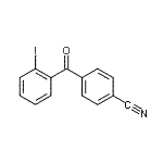 CAS 登录号：890098-63-2， 4-(2-碘苯甲酰基)苯甲腈