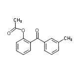 CAS#: 890098-89-2， 2-(3-Methylbenzoyl)phenyl acetate