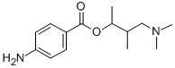 CAS#: 891-33-8， 3-(Dimethylamino)-1,2-Dimethylpropyl p-Aminobenzoate