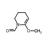 CAS 登录号：89236-77-1， 6-甲氧基-3,4-二氢-1(2H)-吡啶甲醛