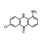CAS 登录号：893612-52-7， 5-氨基-2-氯-9(10H)-吖啶酮