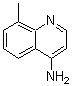 structure of CAS# 893762-15-7, 8-methylquinolin-4-amine;4-Amino-8-methyl quinoline;8-Methyl-4-quinolinamine;8-methyl-4-quinolylamine