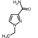 CAS#: 89464-90-4， 1-Ethyl-1H-pyrazole-3-carboxamide