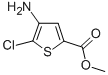 structure of CAS# 89499-44-5, 4-Amino-5-Chlorothiophene-2-Carboxylic Acid Methyl Ester;4-AMINO-5-CHLOROTHIOPHENE-2-CARBOXYLIC ACID METHYL ESTER, 95+%;4-Amino-5-Chlorothiophene-2-Carboxylic Acid Methyl Ester ,97%;4-AMINO-5-CHLOROTHIOPHENE-2-CARBOXYLIC ACID METHYL ESTER