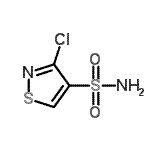 CAS 登录号：89502-16-9， 3-氯-1,2-噻唑-4-磺酰胺