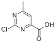 结构式 CAS# 89581-58-8, 2-氯-6-甲基-嘧啶-4-羧酸