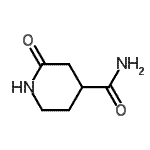 CAS 登录号：89600-82-8， 2-氧代-4-哌啶甲酰胺