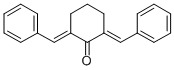structure of CAS# 897-78-9, 2,6-Dibenzylidenecyclohexanone;2,6-Bis(Phenylmethylidene)Cyclohexan-1-One;(6E)-2,6-Bis(Phenylmethylidene)Cyclohexan-1-One;(2E,6E)-2,6-Bis(Phenylmethylene)Cyclohexan-1-One