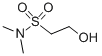 structure of CAS# 89747-69-3, 2-Hydroxy-Ethanesulfonic Acid Dimethylamide;2-Hydroxy-Ethanesulfonic Acid Dimethylamide