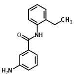CAS 登录号：897594-72-8， 3-氨基-N-(2-乙基苯基)苯甲酰胺