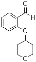 structure of CAS# 898289-31-1, 2-[(Tetrahydro-2H-Pyran-4-Yl)Oxy]-Benzaldehyde;2-(Tetrahydro-2H-Pyran-4-Yloxy)Benzaldehyde 97%;2-(Tetrahydro-2H-Pyran-4-Yloxy)Benzaldehyde;2-(Tetrahydropyran-4-Yloxy)Benzaldehyde