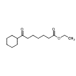 结构式 CAS# 898753-77-0, 乙基7-环己基-7-氧代庚酸酯