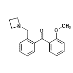 CAS#: 898754-35-3， [2-(1-Azetidinylmethyl)phenyl](2-methoxyphenyl)methanone