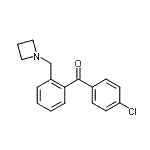 CAS#: 898754-77-3， [2-(1-Azetidinylmethyl)phenyl](4-chlorophenyl)methanone