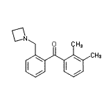 CAS#: 898754-85-3， [2-(1-Azetidinylmethyl)phenyl](2,3-dimethylphenyl)methanone
