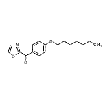 CAS 登录号：898760-32-2， [4-(庚氧基)苯基](1,3-恶唑-2-基)甲酮