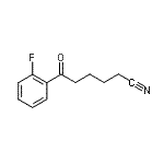 CAS 登录号：898767-36-7， 6-(2-氟苯基)-6-氧代己腈