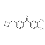 CAS#: 898771-77-2， [3-(1-Azetidinylmethyl)phenyl](3,4-dimethylphenyl)methanone