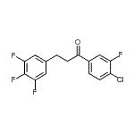 CAS#: 898778-18-2， 1-(4-Chloro-3-fluorophenyl)-3-(3,4,5-trifluorophenyl)-1-propanone