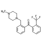 CAS#: 898783-35-2， {2-[(4-Methyl-1-piperazinyl)methyl]phenyl}[2-(trifluoromethyl)phenyl]methanone