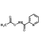 CAS 登录号：89970-83-2， N-乙酰氧基-2-吡啶甲酰胺