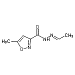 CAS 登录号：90000-70-7， N'-[(1E)-亚乙基]-5-甲基-1,2-恶唑-3-甲酰肼