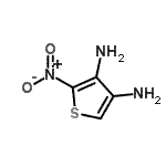CAS 登录号：90069-97-9， 2-硝基-3,4-噻吩二胺