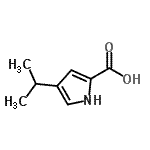 CAS 登录号：90087-23-3， 4-异丙基-1H-吡咯-2-羧酸