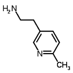 CAS 登录号：90196-84-2， 2-(6-甲基-3-吡啶基)乙胺
