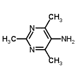 CAS 登录号：90221-11-7， 2,4,6-三甲基-5-嘧啶胺