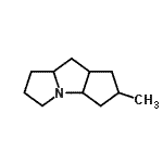 CAS 登录号：90308-48-8， 2-甲基十氢环戊烯并[b]吡咯里嗪