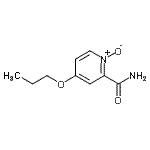 CAS 登录号：90437-85-7， 4-丙氧基-2-吡啶甲酰胺1-氧化物