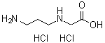 structure of CAS# 90495-95-7, N-(3-Aminopropyl)glycine dihydrochloride;N-(3-AMINOPROPYL)GLYCINEDIHYDROCHLORIDE