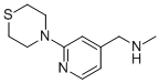 CAS 登录号：906352-66-7， N-甲基-2-(4-硫代吗啉基)-4-吡啶甲胺