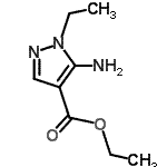 structure of CAS# 90641-65-9, Ethyl 5-amino-1-ethyl-1H-pyrazole-4-carboxylate;5-Amino-1-ethyl-1H-pyrazole-4-carboxylic acid ethyl ester;5-AMINO-1-ETHYL-PYRAZOLE-4-CARBOXYLICACID;ethyl 5-amino-1-ethylpyrazole-4-carboxylate