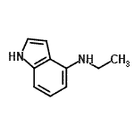 CAS 登录号：908264-71-1， N-乙基-1H-吲哚-4-胺