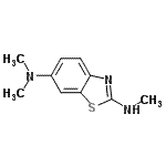 CAS 登录号：90872-47-2， N<sup>2</sup>,N<sup>6</sup>,N<sup>6</sup>-三甲基-1,3-苯并噻唑-2,6-二胺