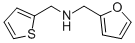 structure of CAS# 90921-60-1, N-(2-Furylmethyl)-n-(thien-2-ylmethyl)amine