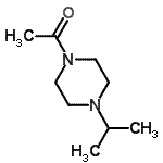 CAS 登录号：91086-20-3， 1-(4-异丙基-1-哌嗪基)乙酮