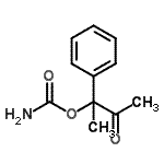 CAS 登录号：91133-45-8， 3-氧代-2-苯基-2-丁炔基氨基甲酸酯