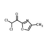 CAS 登录号：91190-64-6， 2,2-二氯-1-(4-甲基-1,3-恶唑-2-基)乙酮