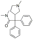 CAS 登录号：912-03-8， N,N-二甲基-2-(1-甲基吡咯烷-3-基)-2,2-二苯基乙酰胺