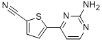 CAS#: 913322-72-2， 5-(2-Amino-4-Pyrimidinyl)-2-Thiophenecarbonitrile