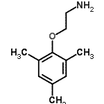 结构式 CAS# 91339-50-3, 2-(均三甲苯基氧基)乙胺