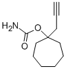 CAS 登录号：91340-01-1， 氨基甲酸 1-(2-丙炔基)环庚基酯